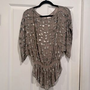 70s sequin top